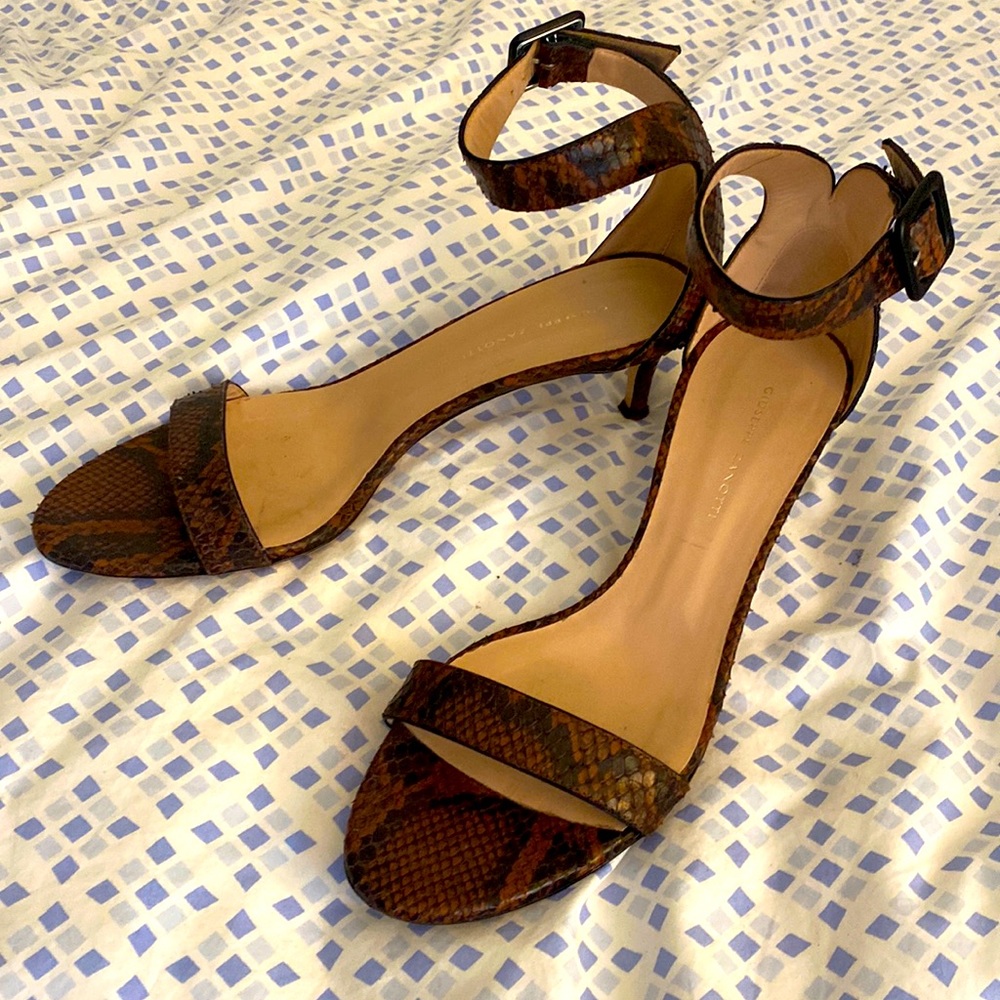 Snakeskin Zanotti Heels